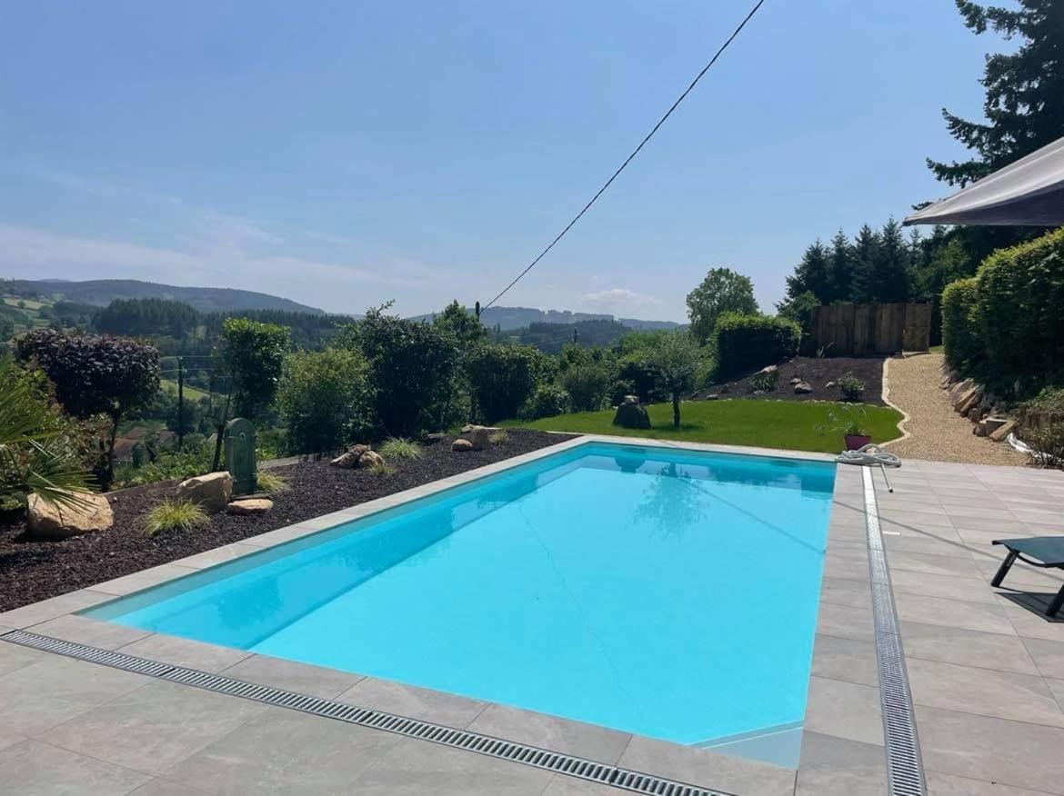 Appartement La Mazille , Cossy Vakantiestudio Met Zwembad In Zuid-Bourgogne à Anglure-sous-Dun Extérieur photo