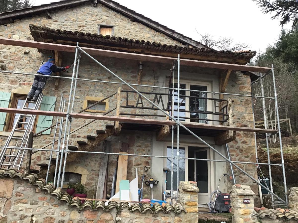 Appartement La Mazille , Cossy Vakantiestudio Met Zwembad In Zuid-Bourgogne à Anglure-sous-Dun Extérieur photo